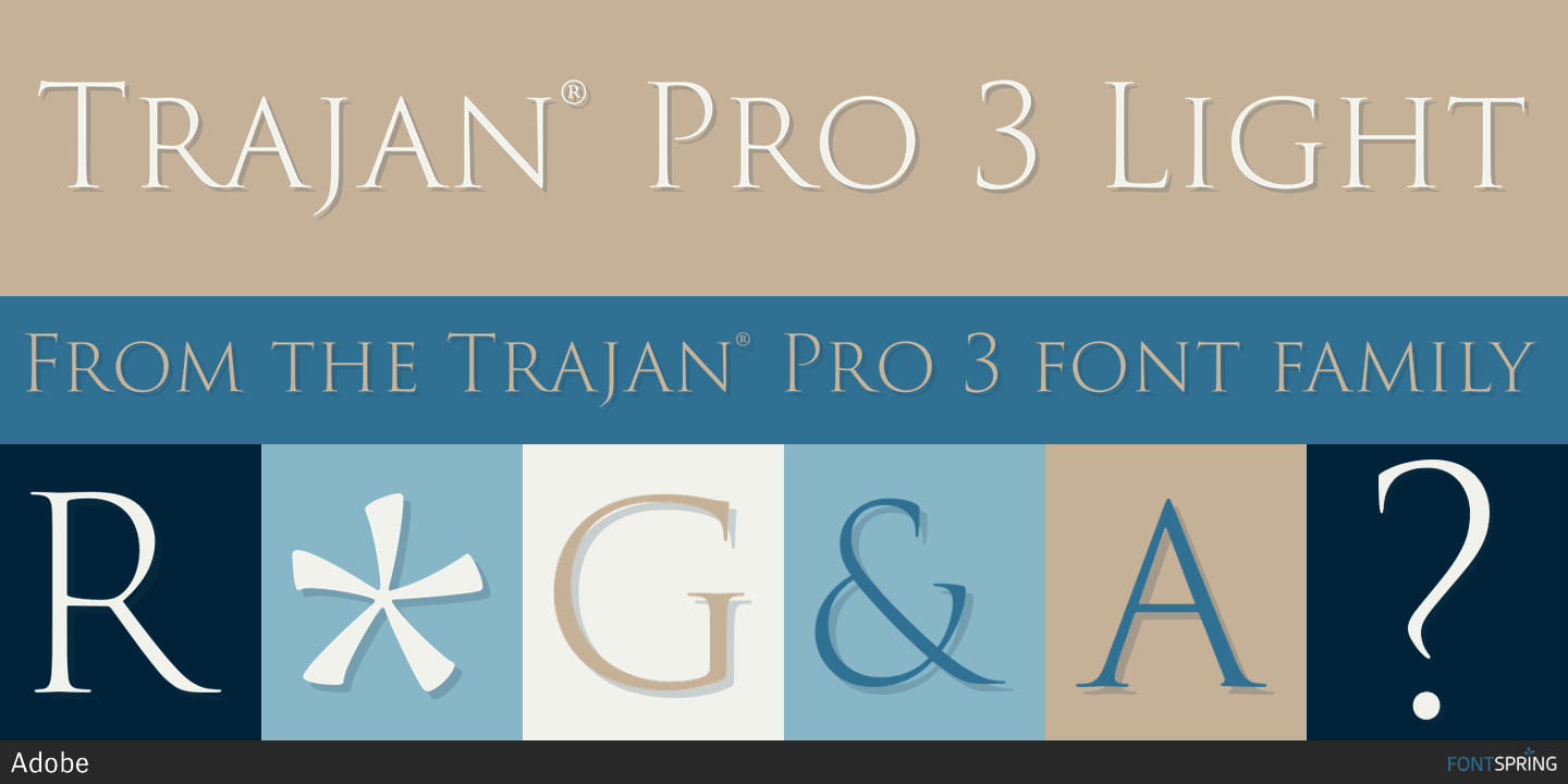 trajan font free download