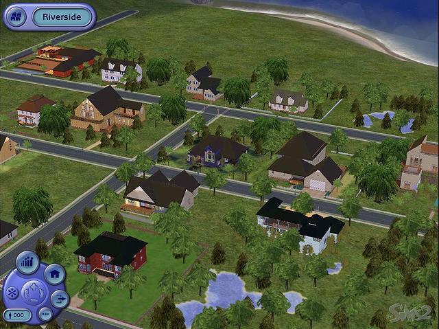 sims 2 change neighborhood terrain
